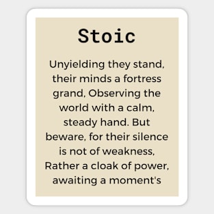 Stoic Magnet